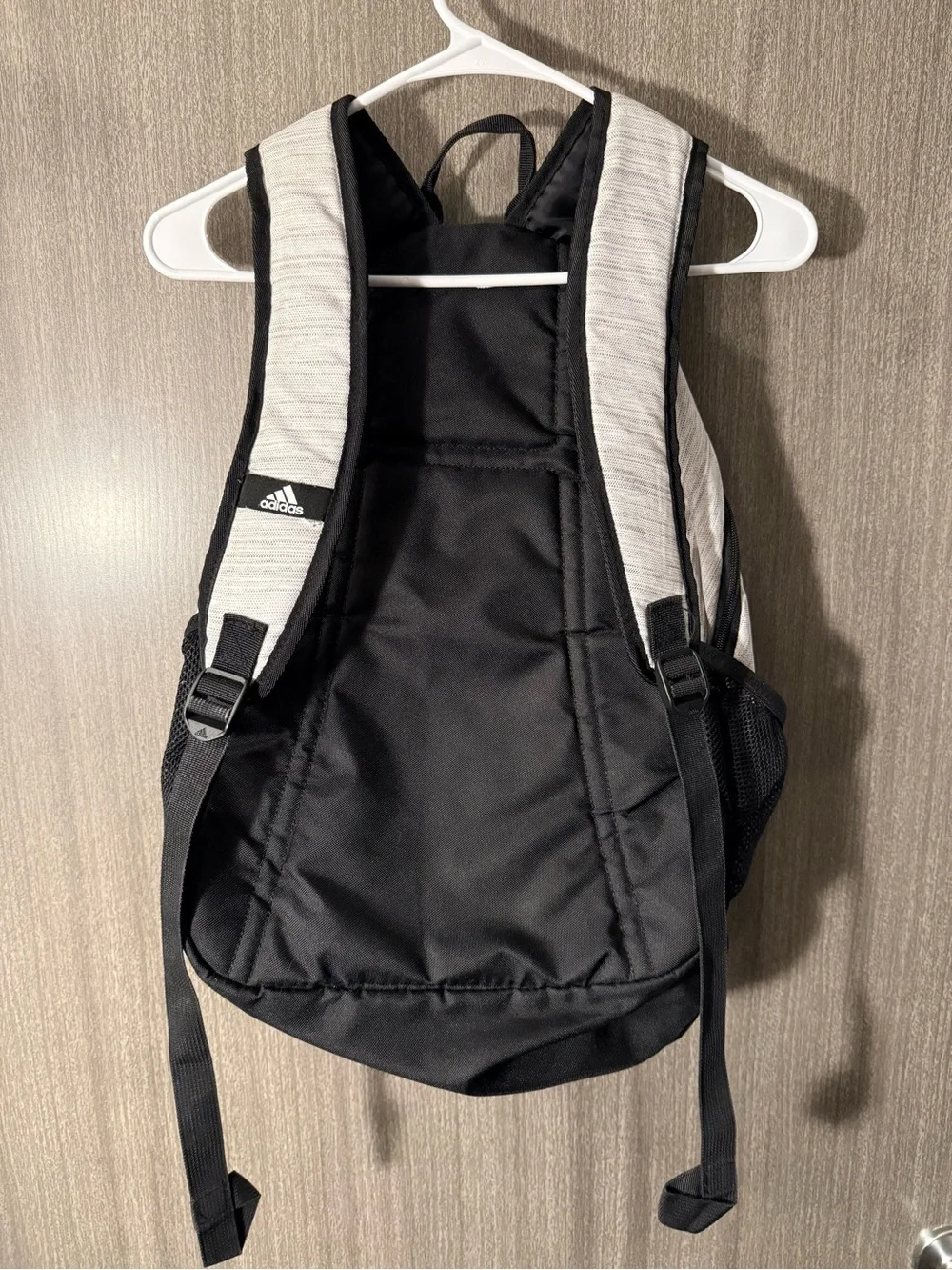 adidas White and Black Two-Tone Everyday Backpack